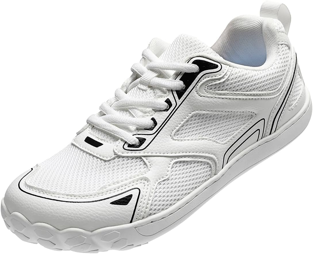 DLWKIPV Men's Shoes Running Road Walking Sneakers Sports Athletic Workout Gym Shoes Casual Comfortable Breathable Fashion